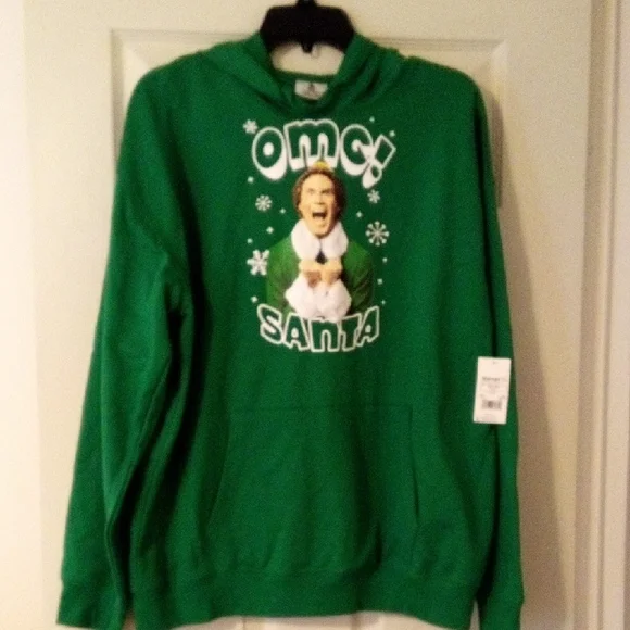 NWT!  ELF Christmas Hoodie - Picture 4 of 6
